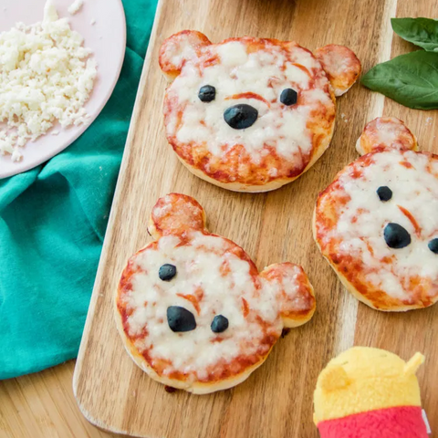 winnie the pooh mini pizzas