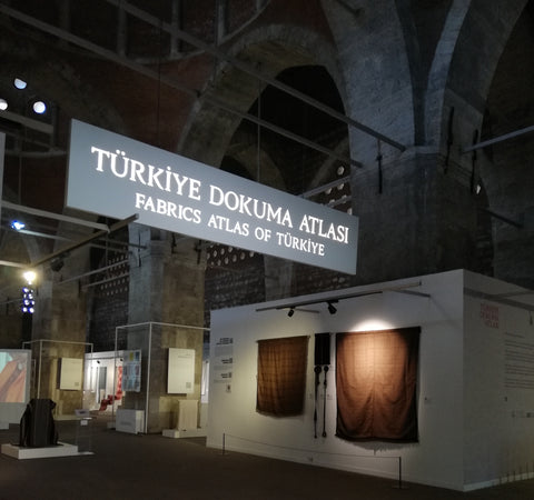 Türkiye Dokuma Atlası Tophane'i Amire'de sergilendi