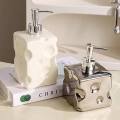 Ceramic Cheese Lotion Bottle