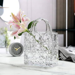 Handbag Glass Vase