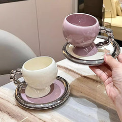 Light Luxury Ceramic Coffee Cup