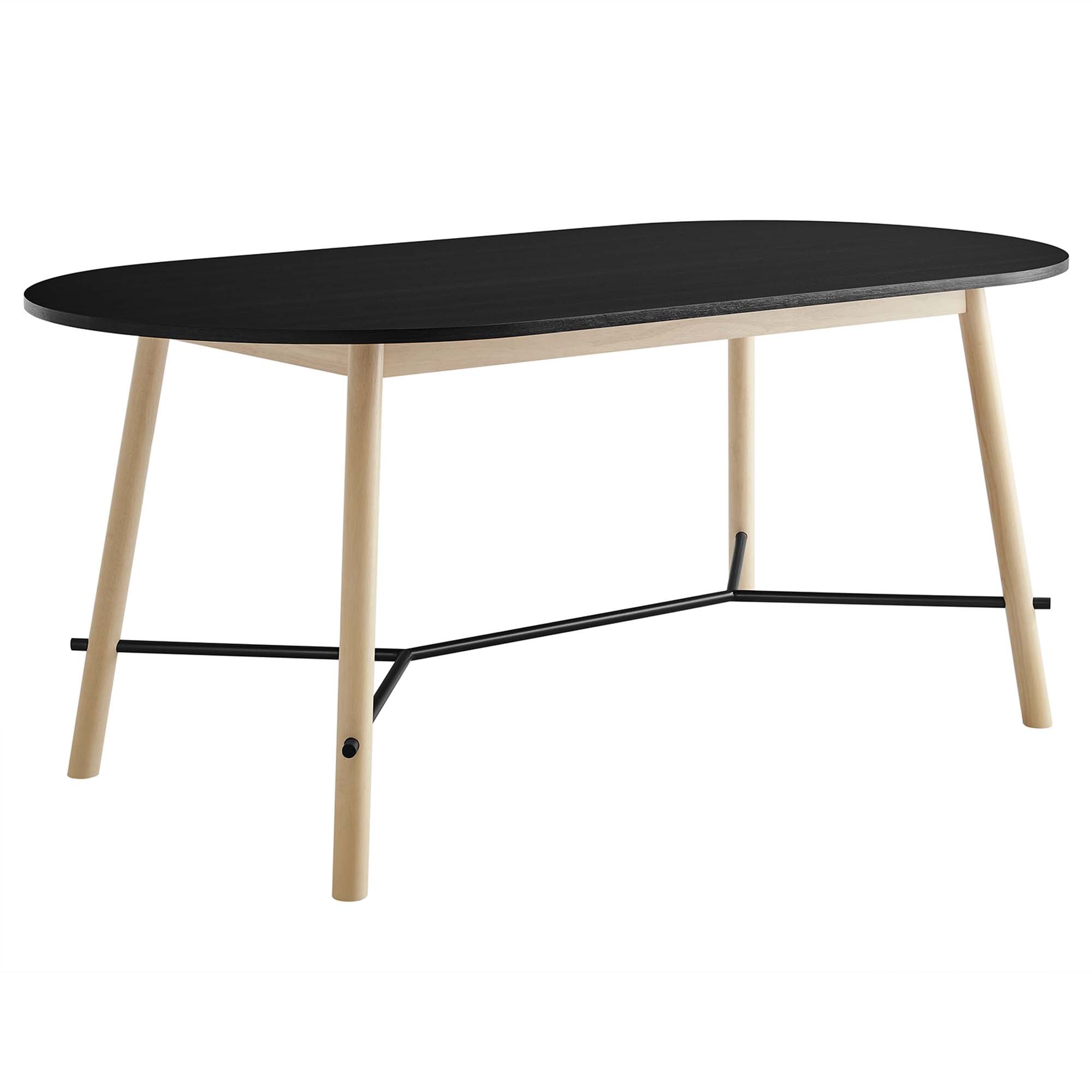 Infuse 71" Wood Grain Dining Table by Lefancy