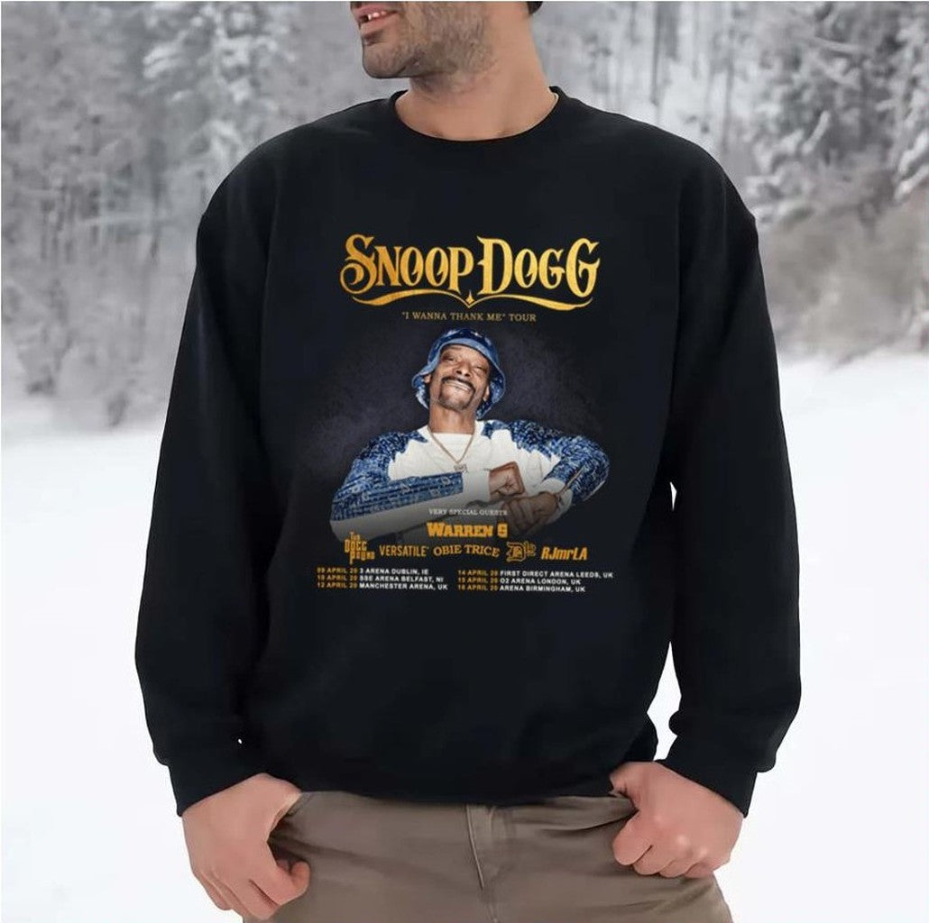 I Wanna Thank Me Tour Snoop Dogg Wamenteri Unisex Sweatshirt