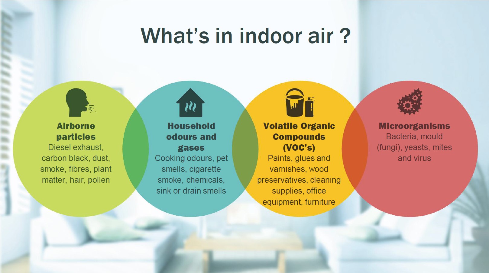 What is in indoor air