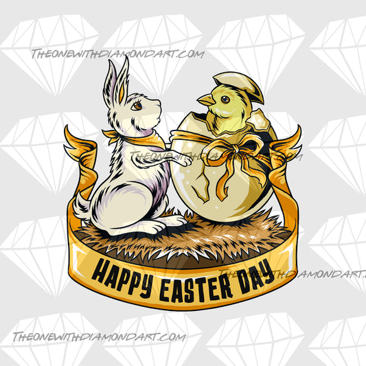 Easter Gonk – The One With The Diamond Art