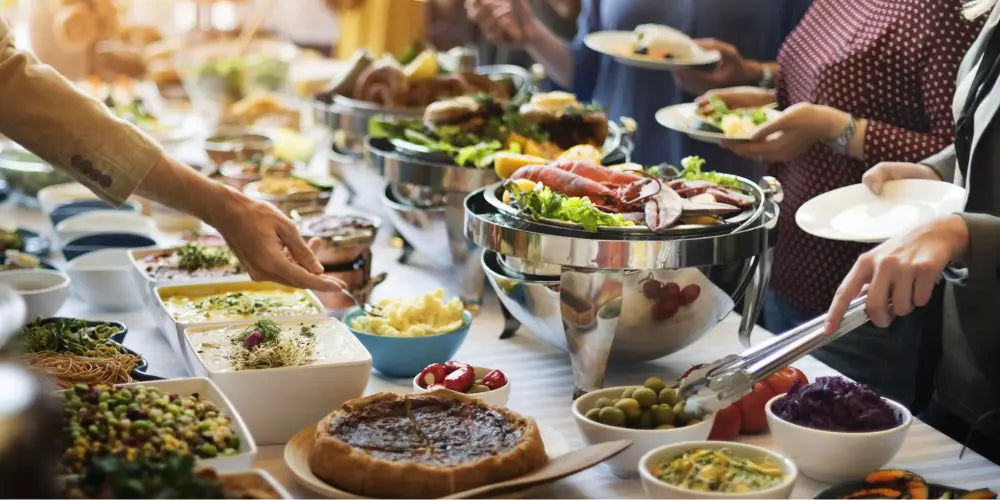 Comment disposer des aliments dans un buffet ?