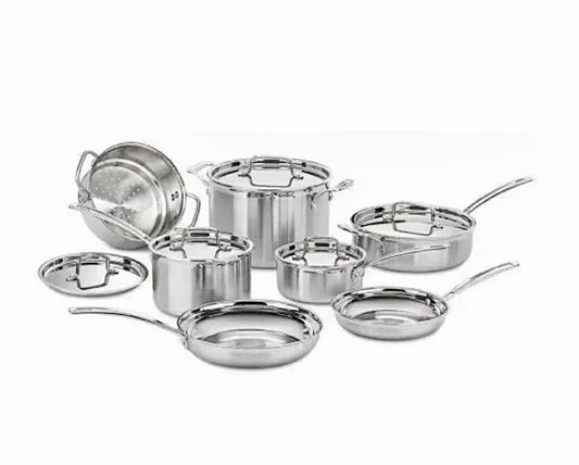 Duxtop Professional Stainless Steel Cookware, 17-Piece Set - Silver –  Môdern Space Gallery