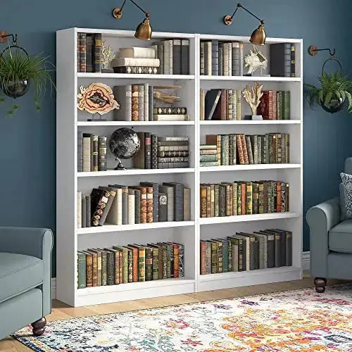 Bush Furniture Somerset Tall 5 Shelf Bookcase-WC81965