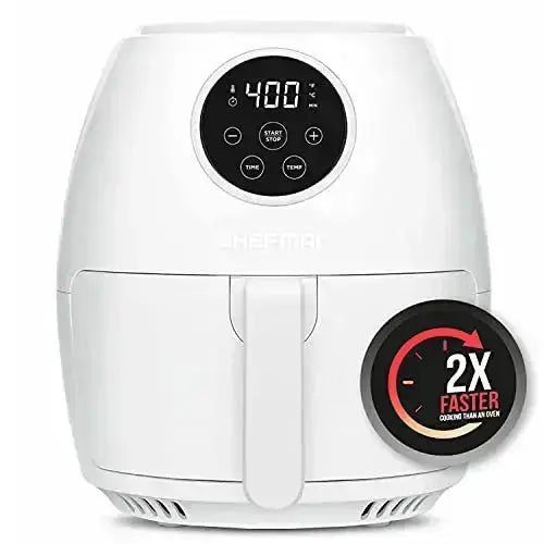 Chefman 6.3-Qt 4-In-1 Digital Air Fryer+, Rotisserie, Dehydrator,  Convection Oven, XL Family Size, 8 Touch Screen Presets, BPA-Free, Auto  Shutoff