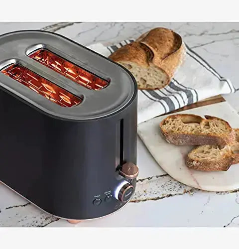 4 Slice Toaster, Countdown Stainless Steel Toaster with Bagel, Defrost,  Cancel Function, Extra Wide Slots, 6 Bread Shade Settings, 1650W, ST030 –  REDMOND