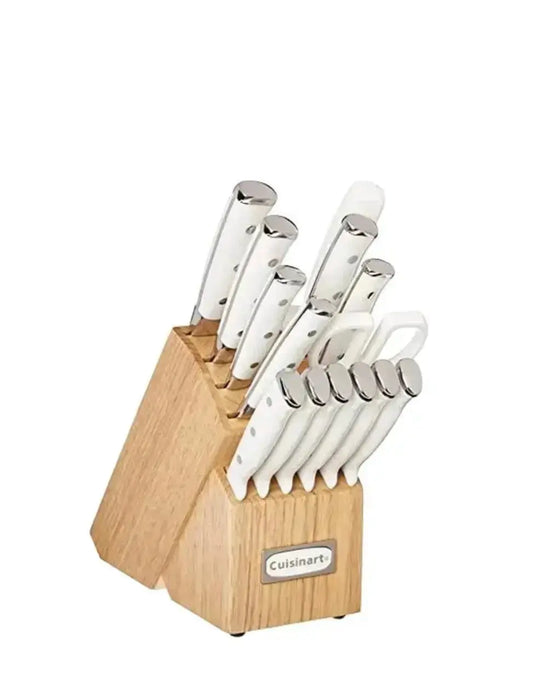 Sabatier Kitchen Knives Forged Triple Rivet Knife Block Set, 15-PC – Môdern  Space Gallery