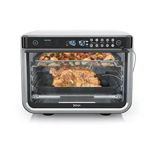 Ninja SP101 Digital Air Fry Countertop Oven with 8-in-1 Functionality, Flip  Up & Away Capability for Storage Space, with Air Fry Basket, Wire Rack 