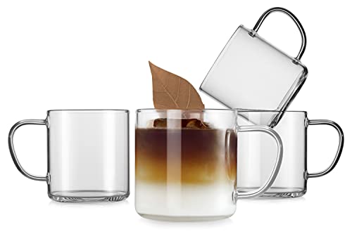 NETANY Drinking Glasses with Glass Straw 4pcs Set - 16oz Can Shaped Glass  Cups for Beer, Iced Coffee…See more NETANY Drinking Glasses with Glass  Straw