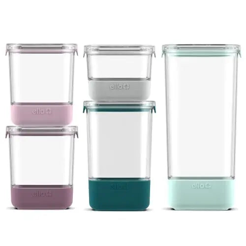 Bellemain 4 Piece Airtight Acrylic Canister Set, Food Storage