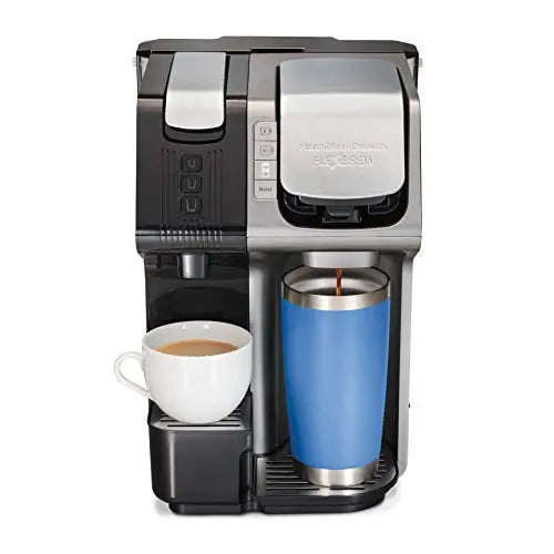 Hamilton Beach 49976 FlexBrew Trio 2-Way Coffee Maker, Compatible with K-Cup  Pods or Grounds