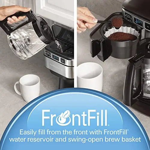 Hamilton Beach FlexBrew Coffee Maker  K-Cup Pods or Grounds - White –  Môdern Space Gallery