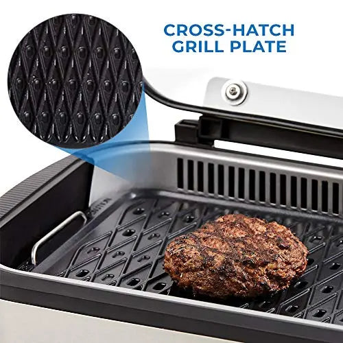 T-Fal OptiGrill XL Indoor Electric Grill with Removable, Dishwasher Safe  Nonstick Plates, GC722D53 