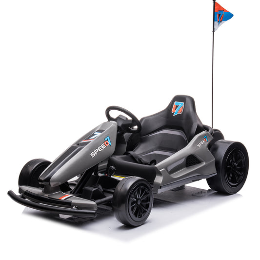 RIDINGTON 24V Kids Electric Go-Kart with DRIFT Function - Green