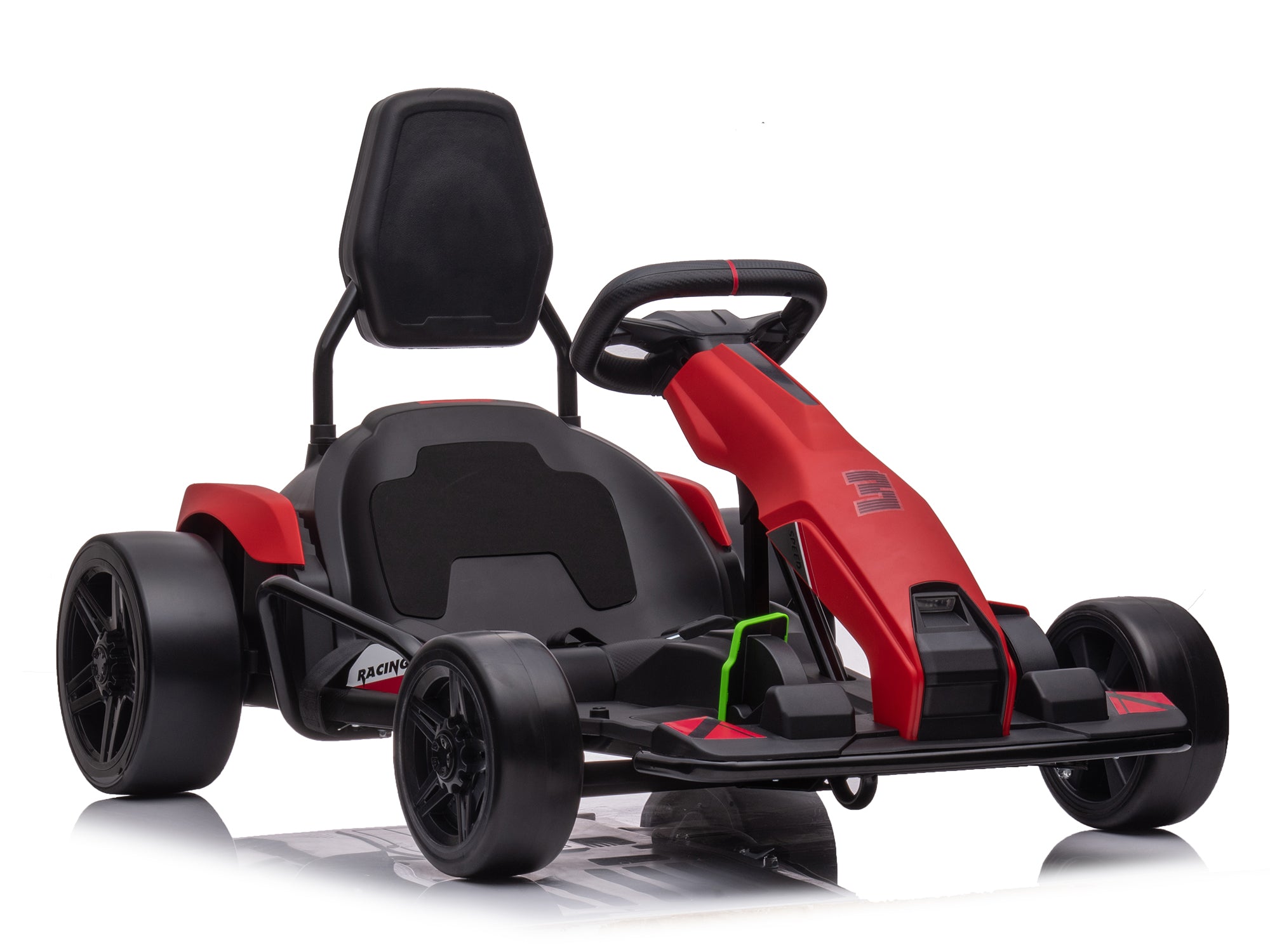 Hyperlectric 1000w Kids Off-road Gokart – Black Red – GoKarts Quads Bikes