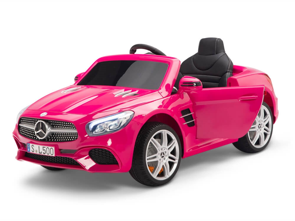 pink benz power wheel