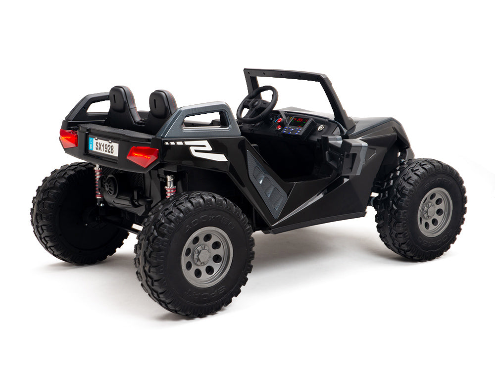 24V Red Tiger All UTV Ride on Buggy with Remote - Carbon Black – Big Toys Direct