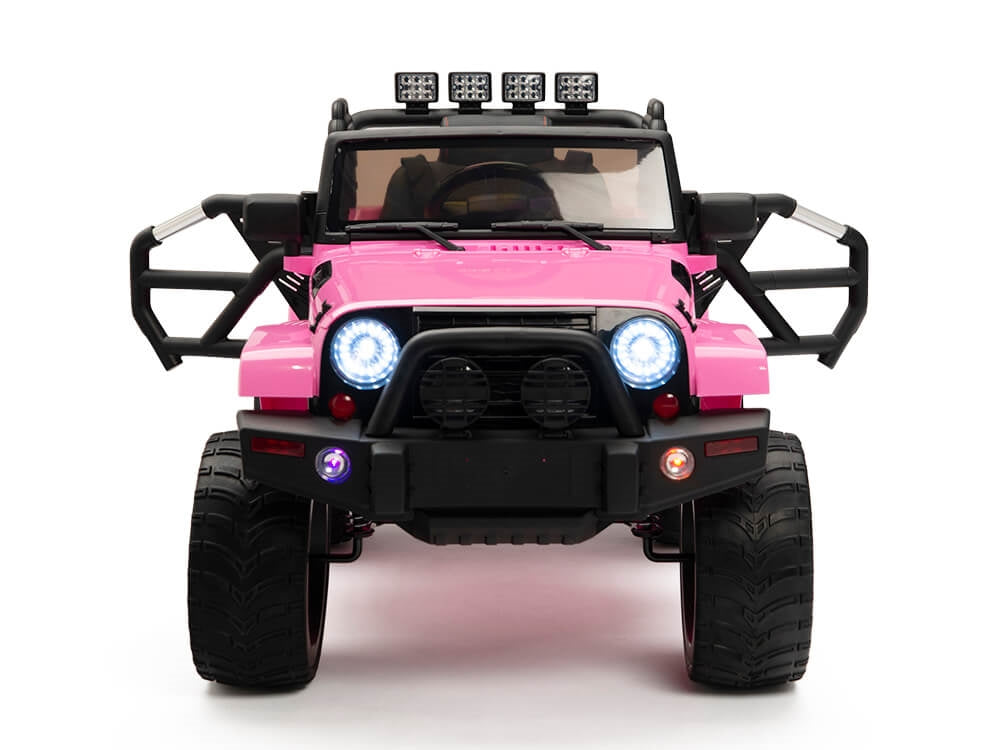 pink jeep power wheels battery