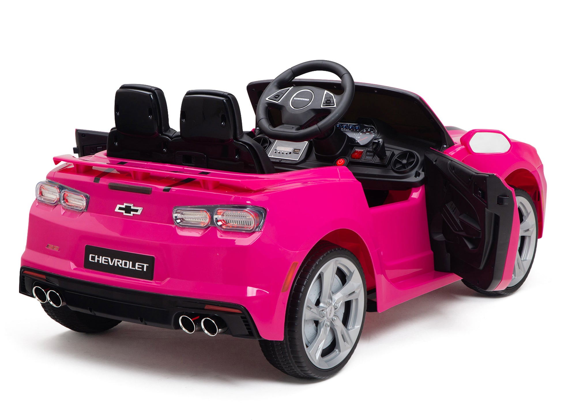 Chevrolet Camaro 2SS 12V Kids Ride On Car with Remote Pink – Big Toys Direct