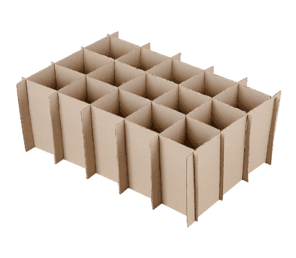 Alveari per scatole 49,5 x 34,5 x 17,5 cm 15 bicchieri