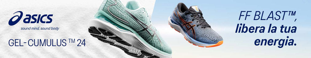 FF Blast rende la scarpa Asics più scattante e meno pesante