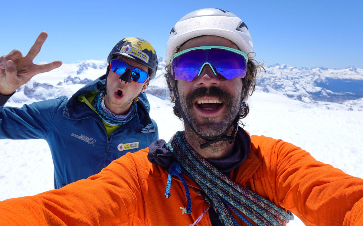 Luca Schiera e Paolo Marazzi in Patagonia