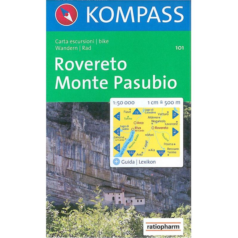 Image of Cartina Rovereto Monte Pasubio