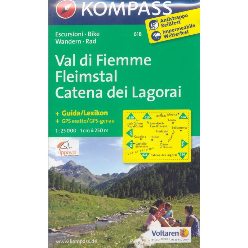 Image of Cartina Val Di Fiemme