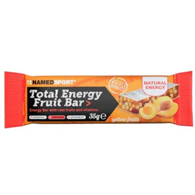 Image of Barretta Total Energy Fruit Bar YELLOW FRUIT