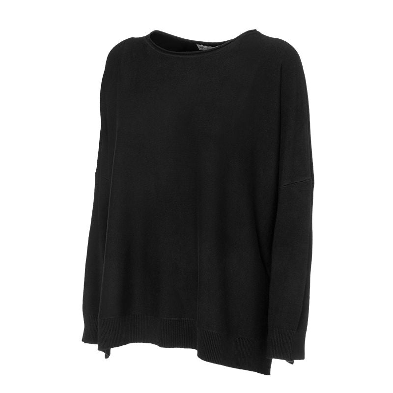 Image of MAGLIA DONNA MANTELLA 99 NERO