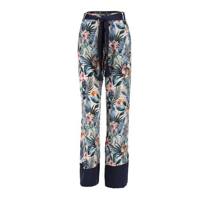 Image of PANTALONI DONNA FLORAL