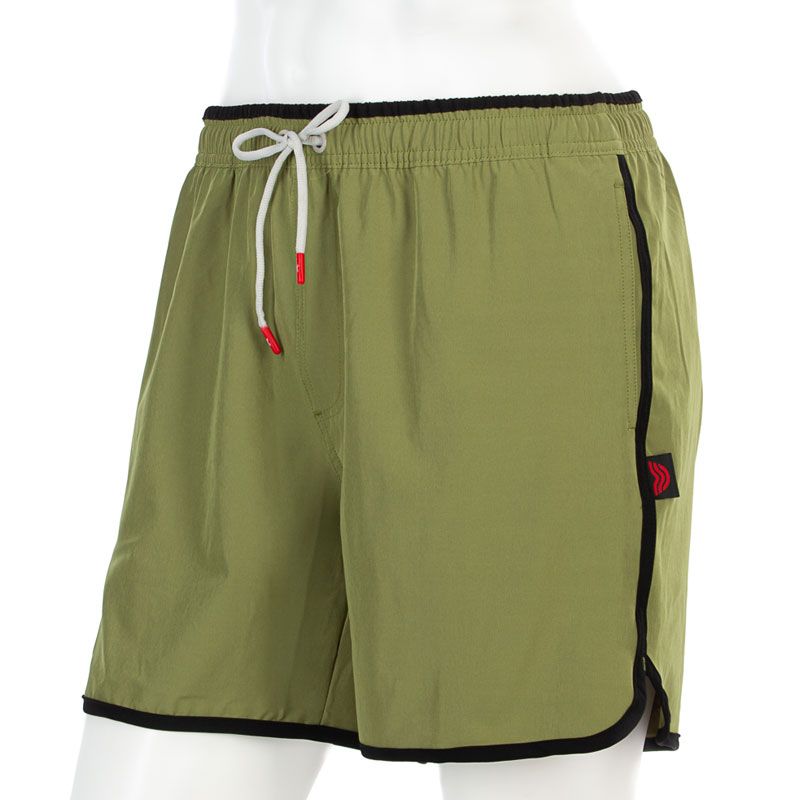 Image of BOXER UOMO KORRY VOLLEY MID DO DARK OLIVE