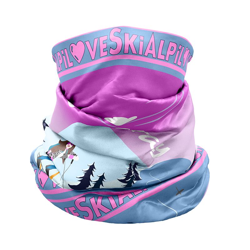 Image of SCALDACOLLO GAITER LIGHT X151 I LOVE SKIALP