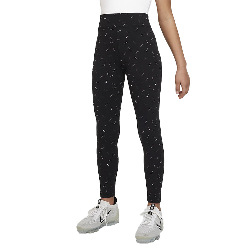 Image of Leggings bambina aop logo