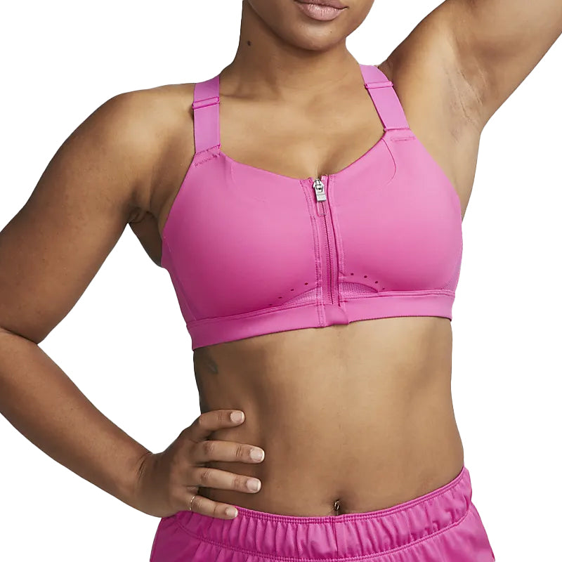 Image of Reggiseno sportivo donna alpha zip front