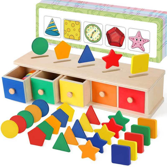 Wooden Magnetic Drawing Board Toy for Toddler Erasable Writing