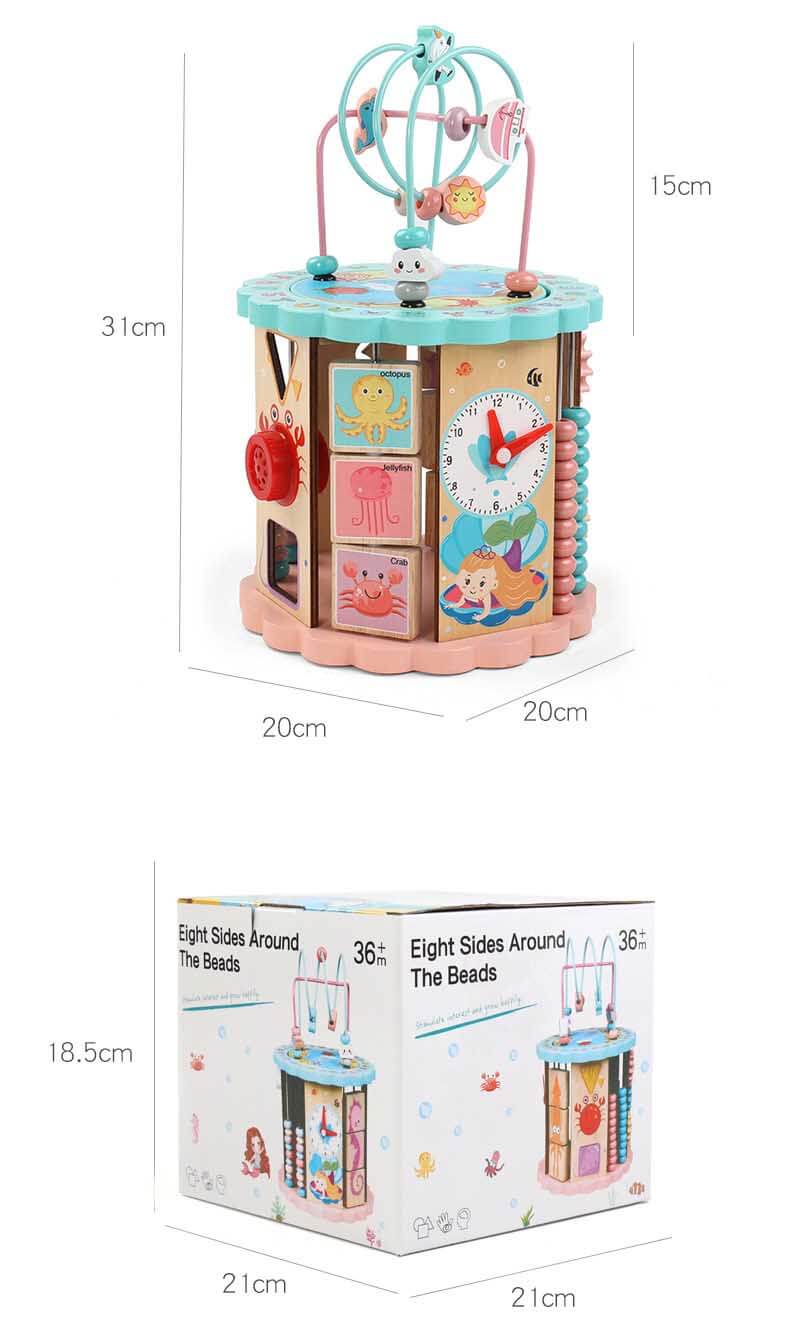 Multi-functional Wooden Toy Center | Shinymarch