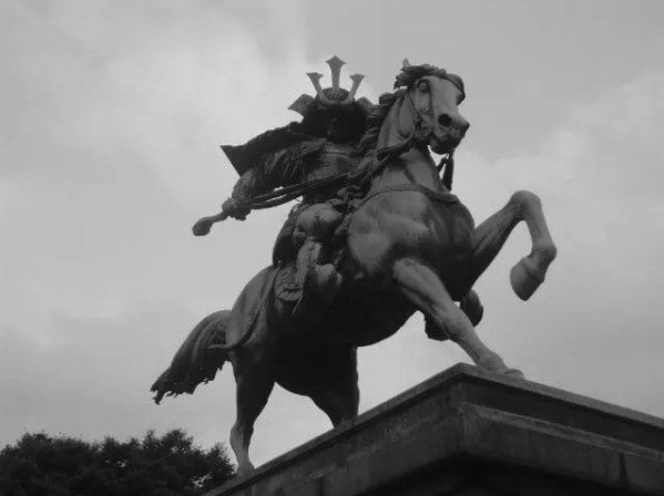 famous Japanese samurai Kusunoki Masashige