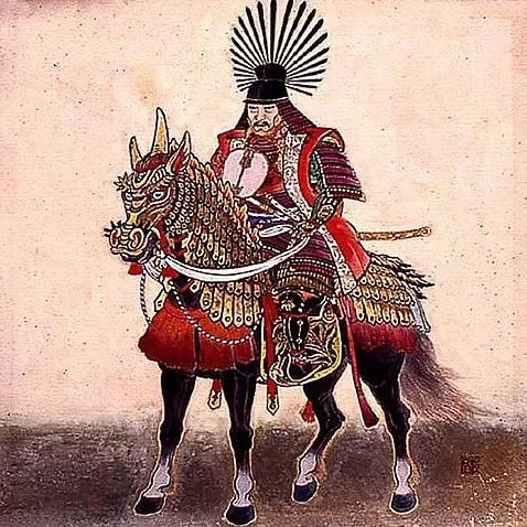 famous Japanese samurai Toyotomi Hideyoshi