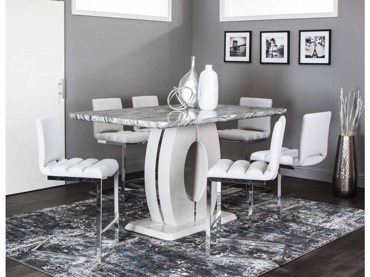 Dyane 5pc Counter Height Dining Set