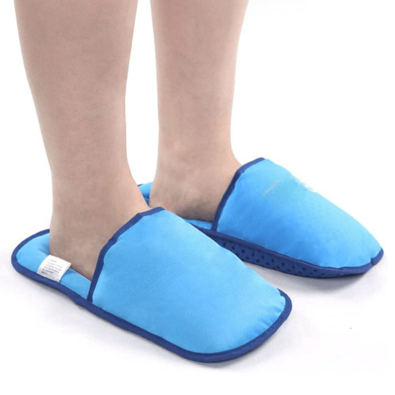 Comfy Gel Infused Slippers - Full Foot Cooling Relief