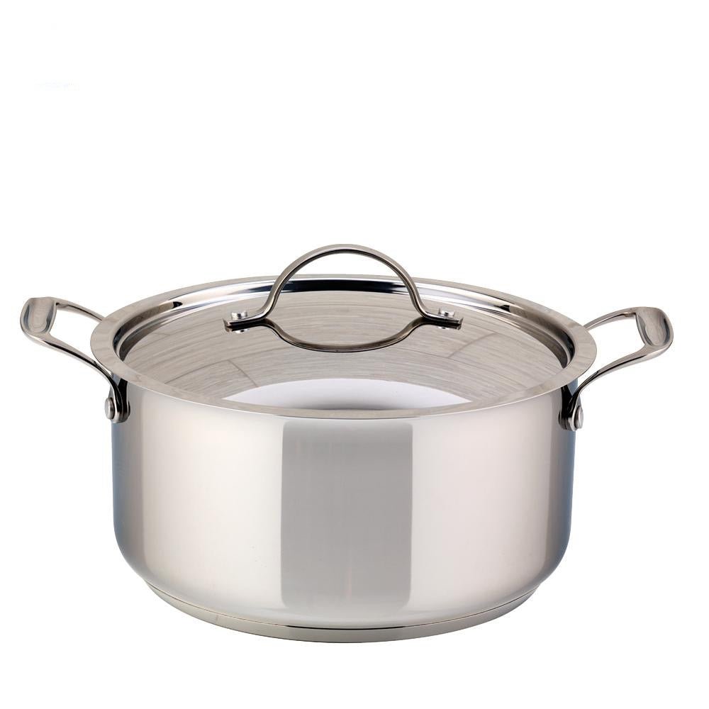 Casserole avec Couvercle Masterpro Acier inoxydable AISI 304 (3,8