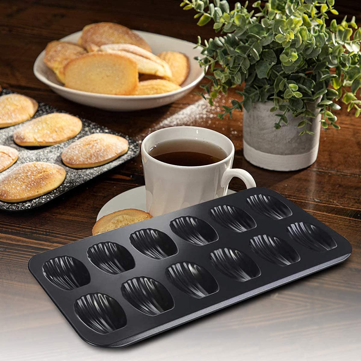  Fox Run Non-Stick Kransekake Mold, 1.75 x 8.75 x 8.75 inches,  Black: Home & Kitchen