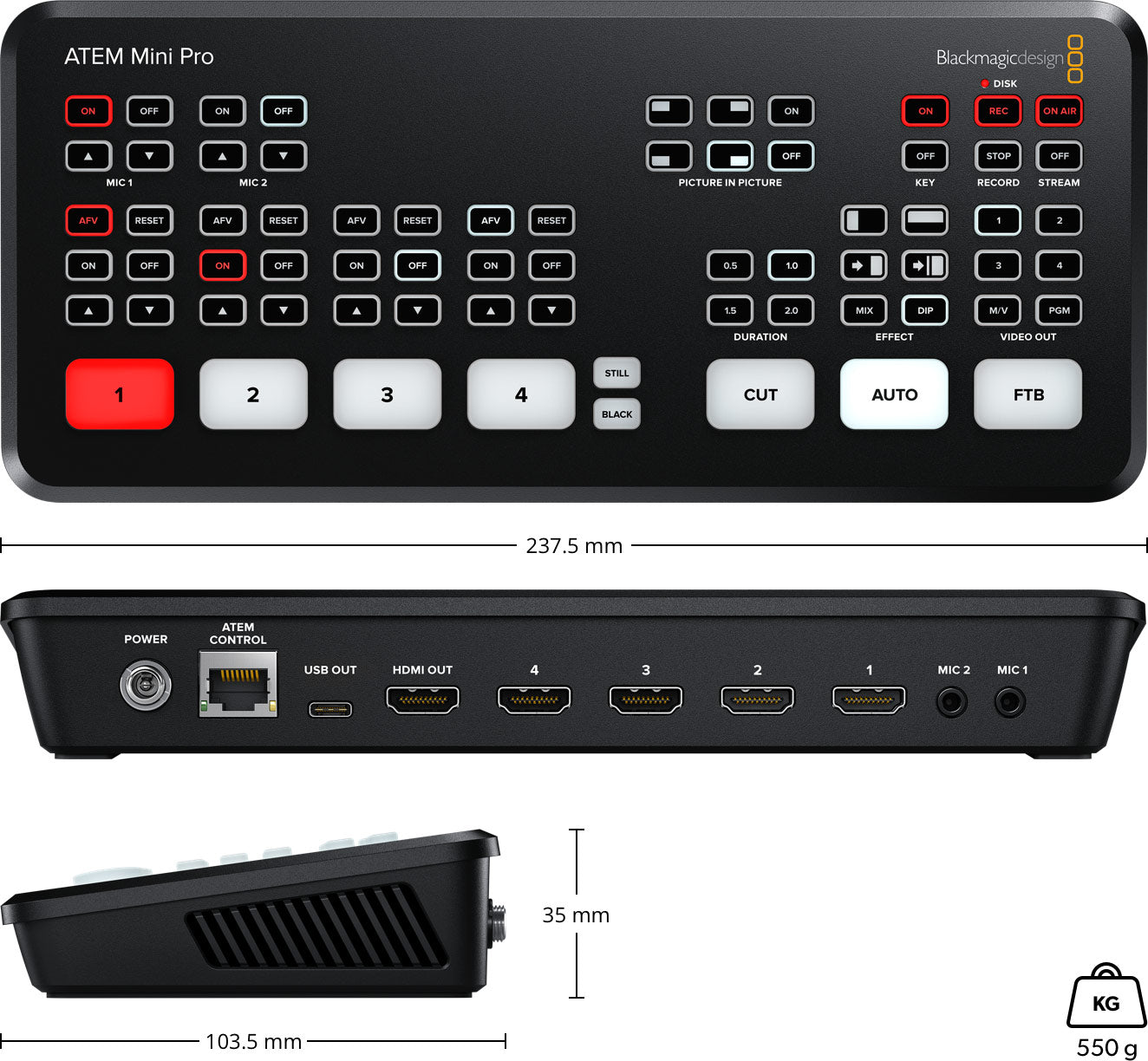 新品未開封】Blackmagic ブラックマジック ATEM Mini | tspea.org