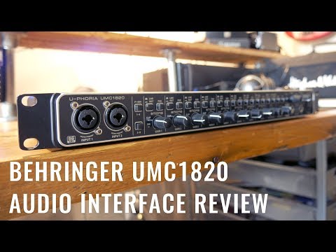 behringer umc1820 software mixer