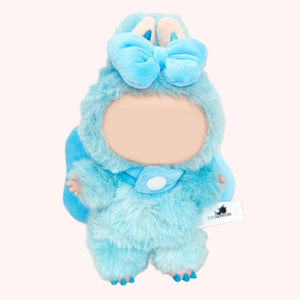 2pc Bow Headband + Big Bow Cape- Blue - Everything But The Princess